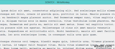 WriteMonkey, एक मार्कडाउन-आधारित  ज़ेनवेयर  संपादक