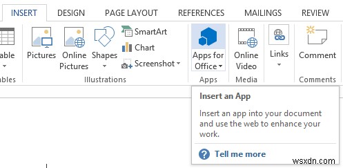 Bing सुविधाओं को Office 2013 में जोड़ना