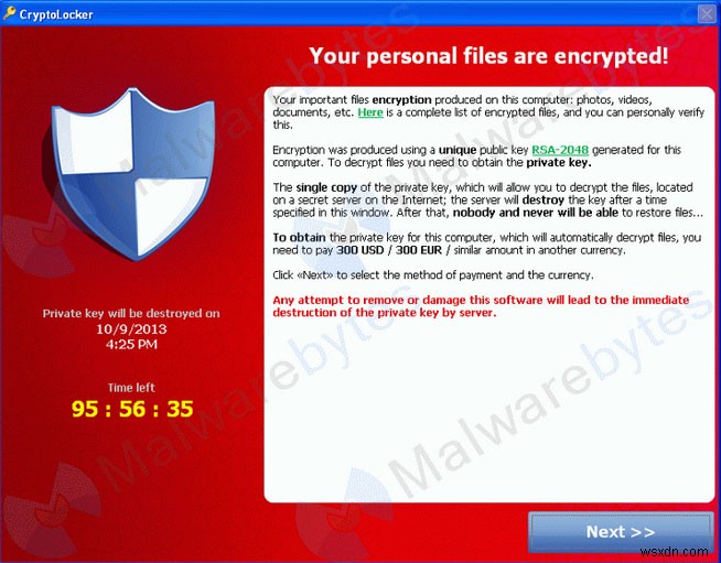 Cryptolocker क्या है और आप इसे कैसे रोकते हैं?