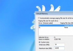 Windows में पेजफाइल का आकार और स्थान कैसे बदलें