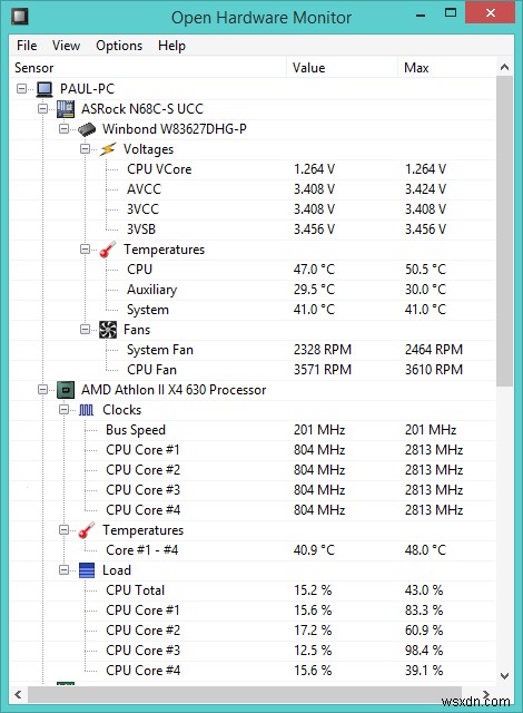 Windows में अपने सिस्टम तापमान की जांच कैसे करें