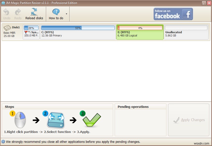 IM-Magic Partition Resizer व्यावसायिक समीक्षा और सस्ता (प्रतियोगिता बंद)