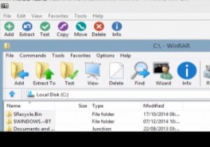 विजुअल ओवरहाल के लिए आसानी से थीम WinRAR और 7-Zip