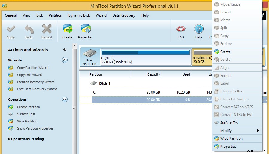 MiniTool Partition Wizard, Professional Edition:समीक्षा और सस्ता (प्रतियोगिता बंद)