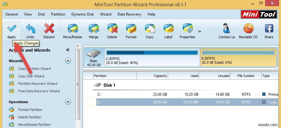 MiniTool Partition Wizard, Professional Edition:समीक्षा और सस्ता (प्रतियोगिता बंद)