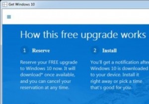 Windows में Get Windows 10 चिह्न कैसे निकालें