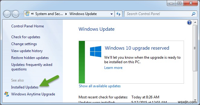 Windows में Get Windows 10 चिह्न कैसे निकालें