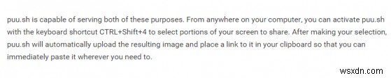 Pu.sh के साथ आसानी से अपने स्क्रीनशॉट लें और साझा करें