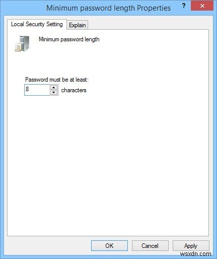 Windows में उपयोगकर्ताओं पर पासवर्ड नियम कैसे लागू करें