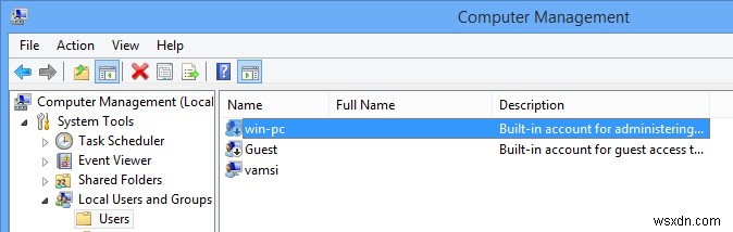 Windows में व्यवस्थापक खाते का नाम कैसे बदलें
