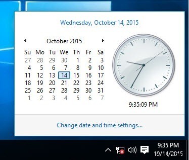 Windows 10 में पुरानी घड़ी को वापस कैसे लाएं