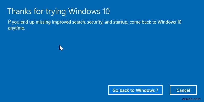 Windows 10 से Windows के पुराने संस्करण में डाउनग्रेड कैसे करें