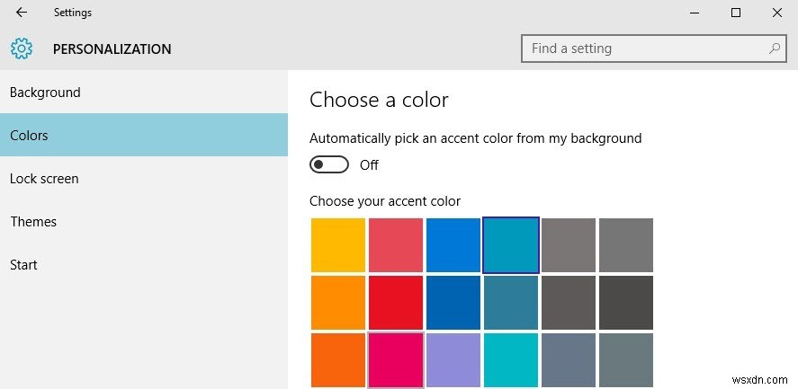 Windows 10 में विंडो टाइटल बार का रंग कैसे बदलें
