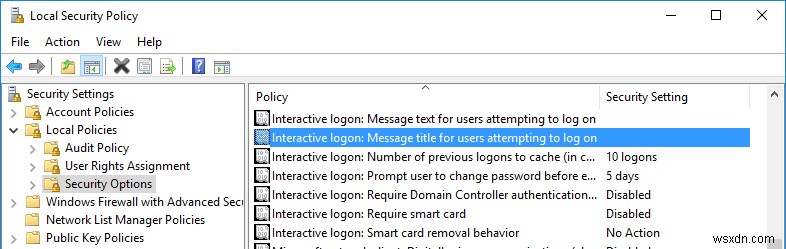Windows 10 लॉगिन स्क्रीन पर कस्टम संदेश कैसे दिखाएं