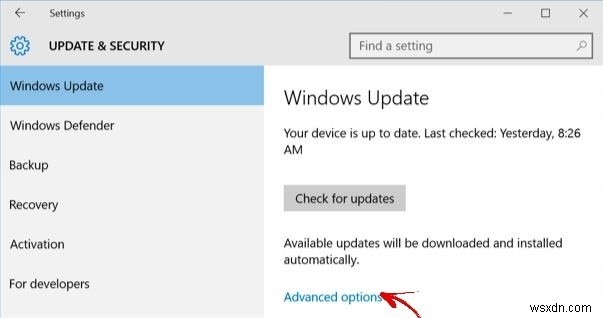 Windows 10 में सिस्टम अपग्रेड को कैसे रोकें