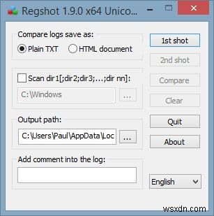 RegShot के साथ Windows रजिस्ट्री में परिवर्तनों की निगरानी कैसे करें