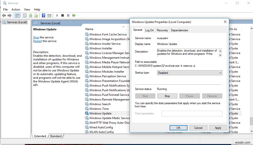 Svchost.exe (wuauserv) द्वारा उच्च CPU उपयोग और मेमोरी लीक समस्या को ठीक करना