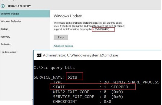 Windows Update त्रुटि कोड की पूरी सूची