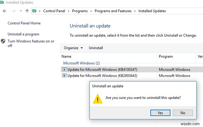 Windows 10 और Windows सर्वर में इंस्टॉल किए गए अपडेट कैसे निकालें?