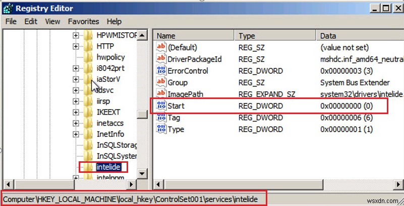 फिक्स:विंडोज 7 और सर्वर 2008 R2 पर बूट पर बीएसओडी त्रुटि 0x0000007B