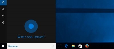 विंडोज 10 टास्कबार से Cortana सर्च बार और टास्क व्यू आइकन कैसे निकालें