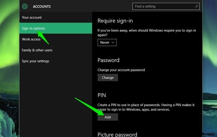 अपने विंडोज 10 खाते में पिन सुरक्षा कैसे जोड़ें