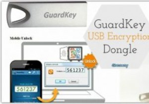 एन्क्रिप्टेड ड्राइव बनाएं और GuardKey का उपयोग करके उन्हें सुरक्षित रखें