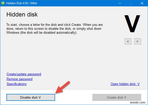 Windows में पासवर्ड से सुरक्षित ड्राइव बनाने के लिए हिडन डिस्क का उपयोग करना
