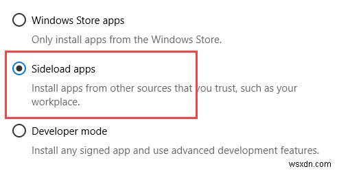 Windows 10 में .appx फ़ाइलें कैसे स्थापित करें
