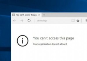 उपयोगकर्ताओं को Microsoft Edge में  about:flags  पेज तक पहुंचने से कैसे रोकें