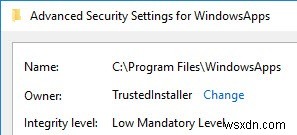 Windows 10 में सिस्टम फ़ाइलों के लिए विश्वसनीय इंस्टॉलर के स्वामित्व को कैसे पुनर्स्थापित करें