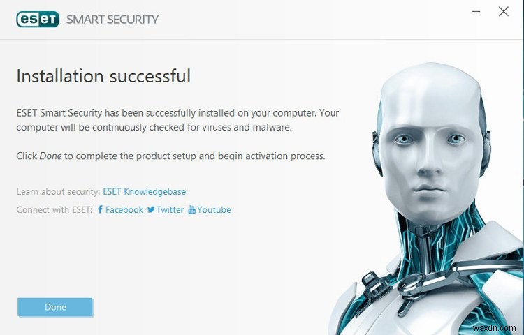 Windows 10 में ESET NOD 32 और स्मार्ट सुरक्षा कैसे निकालें