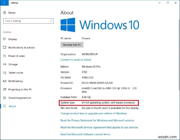 Windows 10 के 32-बिट से 64-बिट संस्करण में कैसे अपग्रेड करें