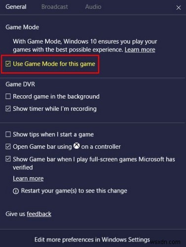 Windows 10 गेम मोड समझाया गया