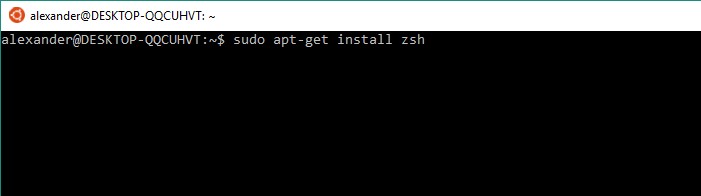 Windows 10 में zsh और Oh My Zsh कैसे इंस्टाल करें