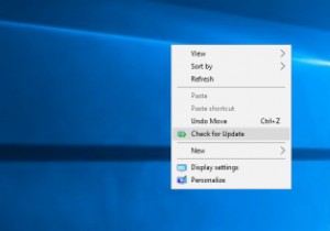 Windows में प्रसंग मेनू में  अपडेट की जांच करें  विकल्प कैसे जोड़ें