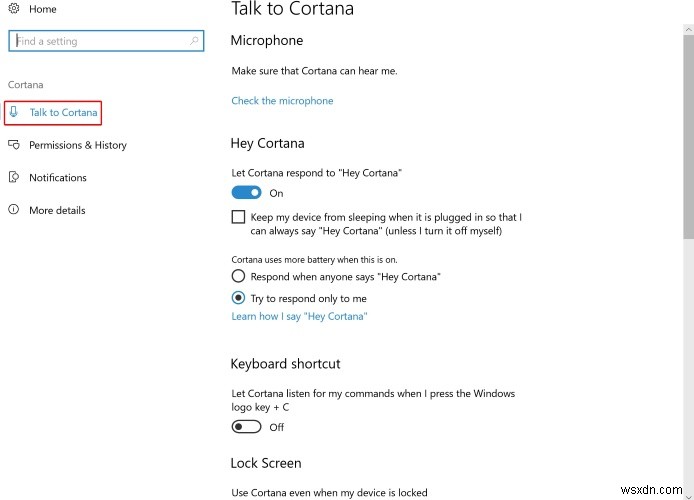 Windows 10 में नए  Talk to Cortana  विकल्पों का उपयोग कैसे करें