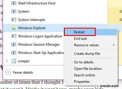 Windows 10 में टास्कबार न छुपाने की समस्या को कैसे ठीक करें