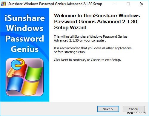iSunshare विंडोज पासवर्ड जीनियस के साथ विंडोज पासवर्ड कैसे रीसेट करें