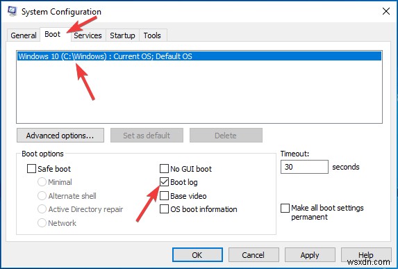 Windows में बूट लॉग को कैसे सक्षम या अक्षम करें