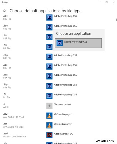Windows 10 में फ़ाइल संघों को कैसे बदलें, रीसेट करें और बदलें