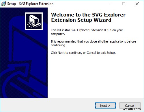 Windows Explorer में SVG थंबनेल कैसे देखें