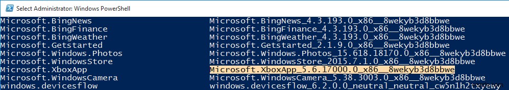 Powershell का उपयोग करके Windows 10 में पहले से इंस्टॉल किए गए ऐप्स को अनइंस्टॉल कैसे करें