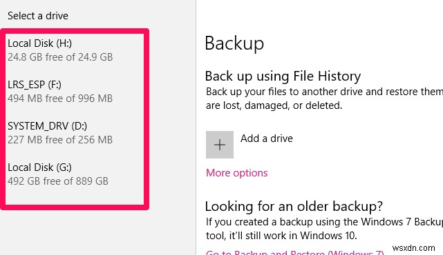 Windows फ़ाइल इतिहास का उपयोग करके अपने डेटा का बैकअप कैसे लें