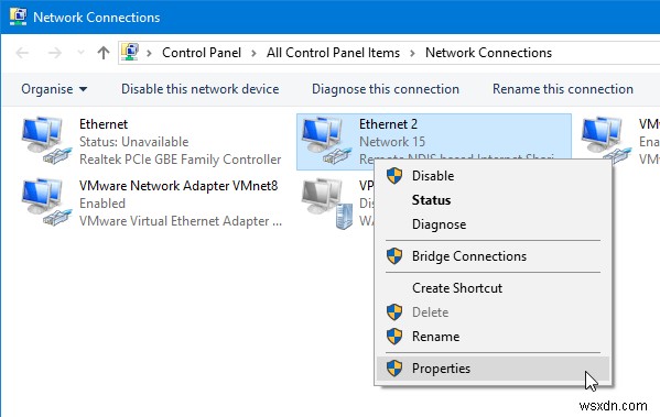 Windows में नेटवर्क प्राथमिकता कैसे बदलें