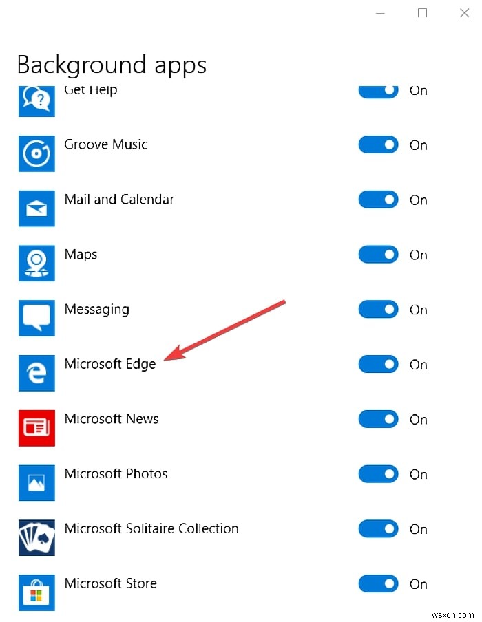 Microsoft Edge को बैकग्राउंड में चलने से कैसे रोकें