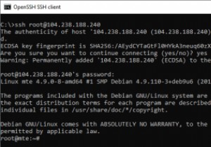 PUTTY के बजाय Windows 10 के OpenSSH क्लाइंट का उपयोग कैसे करें