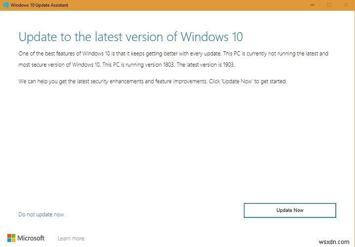 Windows 10 संस्करण 1903 को कैसे ठीक करें समस्या को स्थापित करने में विफल
