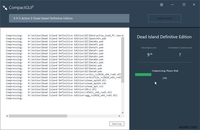 अपने हार्ड डिस्क स्थान को CompactGUI के साथ कैसे खाली करें