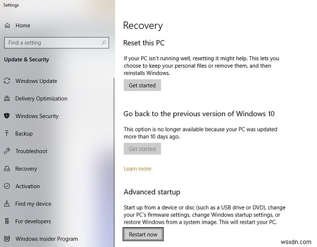 Windows 10 में UEFI सुरक्षित बूट को अक्षम और सक्षम कैसे करें